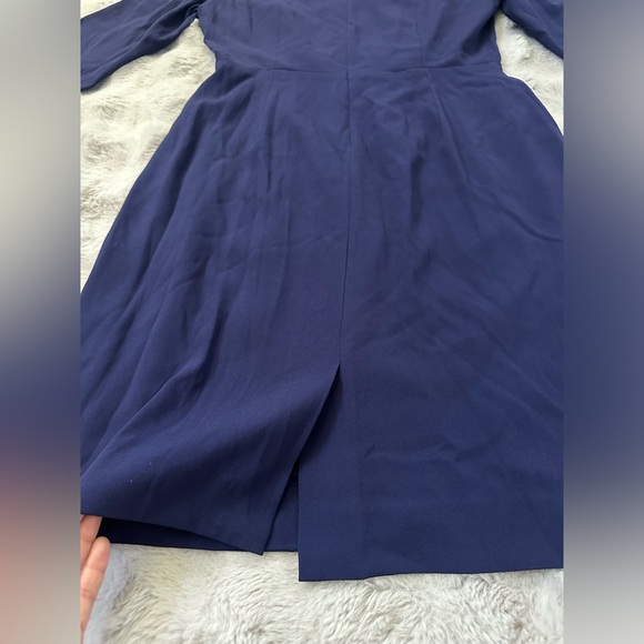 NWT M.M. Lafleur the Niko dress 2.0 Indigo blue size 10 - Picture 6 of 8